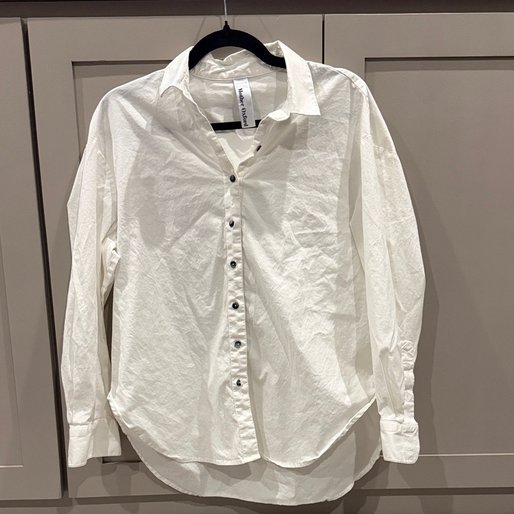 Mother Oxford Button Down Shirt